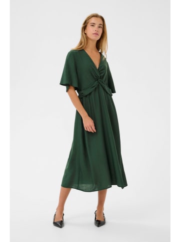 Kaffe Jurk donkergroen