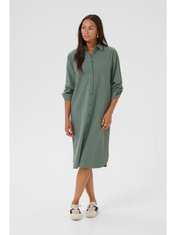 Kaffe Sukienka w kolorze khaki