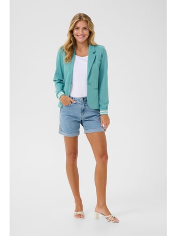 Kaffe Blazer in Türkis