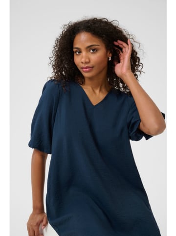 Kaffe Kleid in Dunkelblau