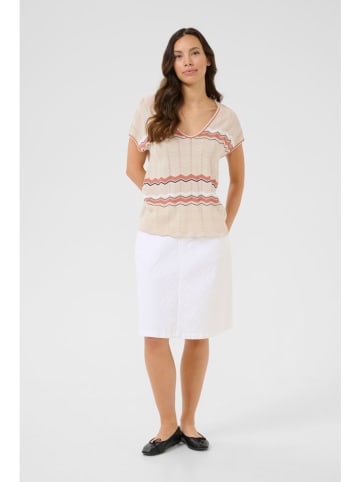 Cream Pullover in Beige