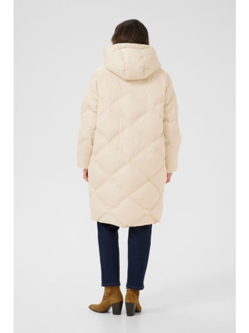 Cream Płaszcz zimowy w kolorze beżowym