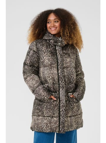 Cream Wintermantel taupe