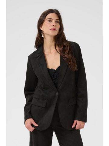 Cream Blazer in Schwarz