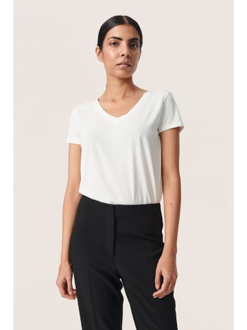 Soaked in Luxury Shirt "Columbine" in Weiß