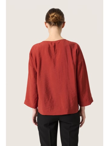 Soaked in Luxury Blouse bordeaux