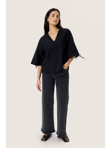 Soaked in Luxury Bluse in Schwarz