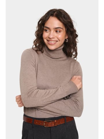 SAINT TROPEZ Golf "Mila" w kolorze beżowym