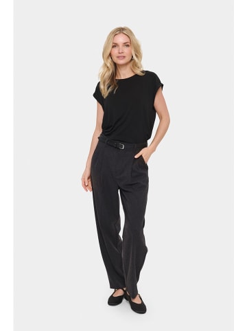 SAINT TROPEZ Shirt "Adelia" in Schwarz