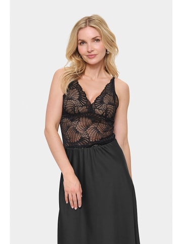 SAINT TROPEZ Blousetop "Daisy" zwart