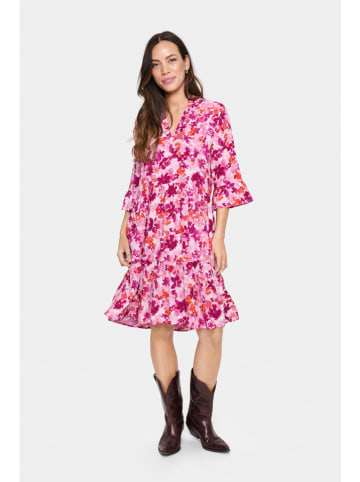 SAINT TROPEZ Jurk roze