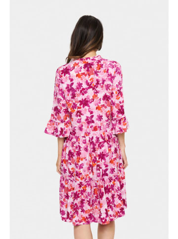 SAINT TROPEZ Sukienka w kolorze różowym