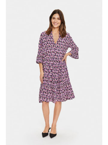 SAINT TROPEZ Jurk paars