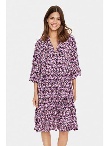 SAINT TROPEZ Sukienka w kolorze fioletowym