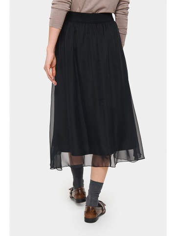 SAINT TROPEZ Rok "Coral" zwart