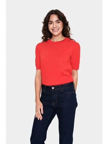 SAINT TROPEZ Pullover "Mila" in Orange