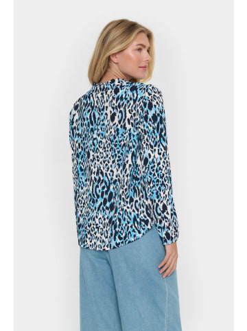 SAINT TROPEZ Blouse blauw