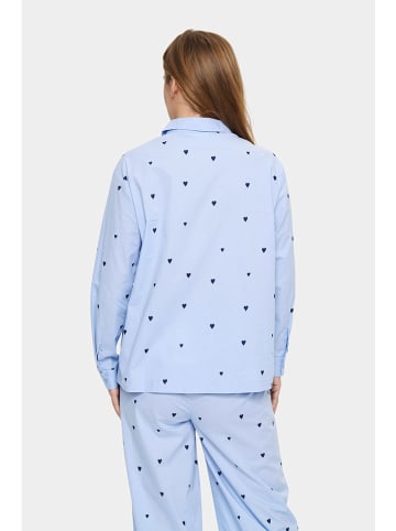 SAINT TROPEZ Blouse lichtblauw