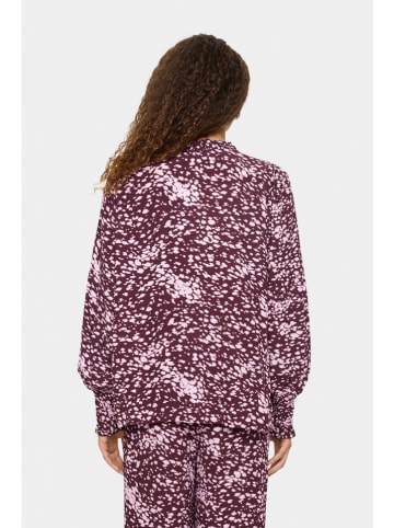 SAINT TROPEZ Blouse bordeaux/lichtroze