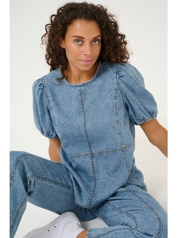 CULTURE Blouse blauw