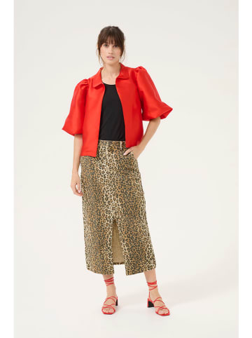 CULTURE Rok beige/camel