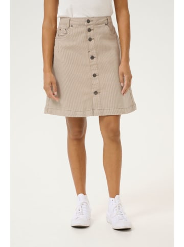 CULTURE Spijkerrok beige