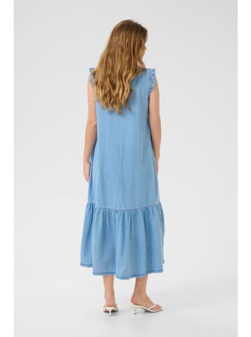 CULTURE Sukienka w kolorze błękitnym