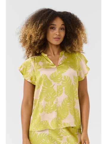 CULTURE Blouse beige/groen