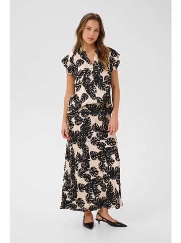 CULTURE Blouse zwart/beige