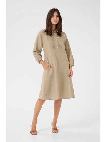 CULTURE Kleid in Beige