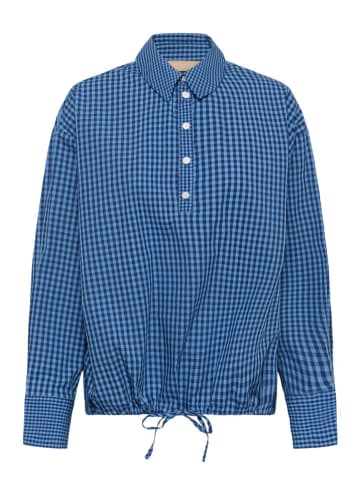 CULTURE Bluse in Blau