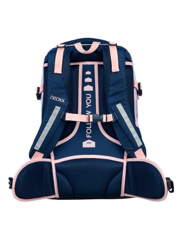 neoxx Schulrucksack "Active Pro" in Lila - (B)32 x (H)46 x (T)24 cm