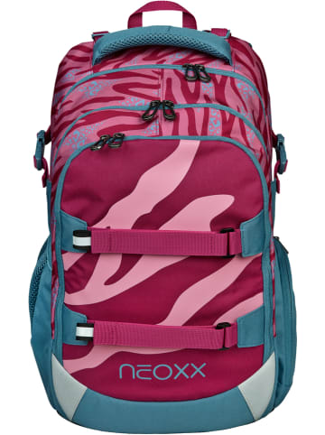 neoxx Rucksack "Active" in Bordeaux/ Mint - (L)24 x (B)31 x (H)45,5 cm
