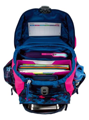 Scout 5-częściowy zestaw szkolny "Alpha Set" w kolorze granatowym - 30 x 40 x 25 cm