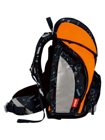 Scout 5-częściowy zestaw szkolny "Alpha Set" w kolorze czarnym - 30 x 40 x 25 cm