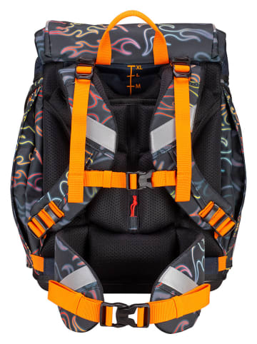 Scout 5-częściowy zestaw szkolny "Alpha Set Safety Light" - 29 x 40 x 24 cm