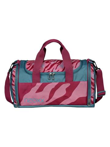 neoxx Sporttasche "Champ" in Pink/ Türkis - (L)41 x (B)22 x (H)20 cm