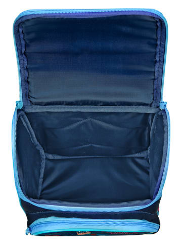 SCOOLI Schulranzen "Avengers" in Blau/ Bunt - (L)24 x (B)22 x (H)16 cm