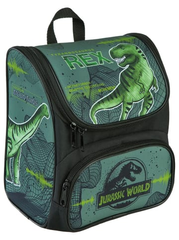 SCOOLI Tornister przedszkolny "Jurassic World Cutie" w kolorze zielonym
