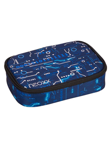 neoxx Schlamperbox "Dunk" in Dunkelblau - (B)23,5 x (H)6,5 x (T)17 cm
