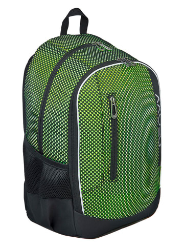 neoxx Rucksack "Flow" in Grün - (B)28 x (H)42,5 x (T)18 cm