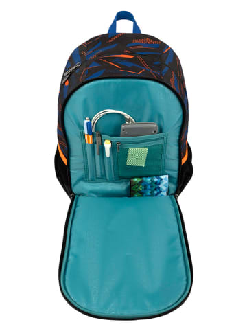 neoxx Rucksack "Flow" in Dunkelblau - (B)28 x (H)42,5 x (T)18 cm