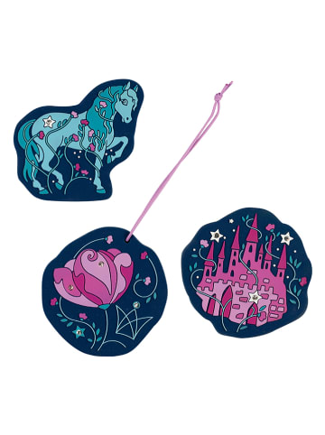 Scout 5-częściowy zestaw szkolny "Dreamland" w kolorze turkusowo-różowym