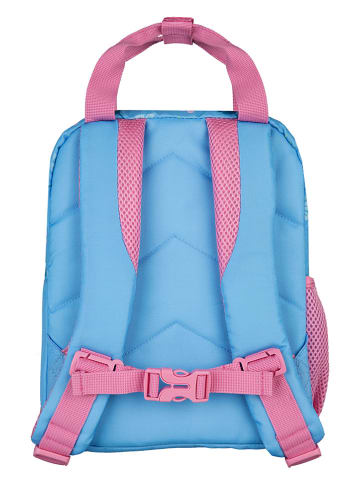 SCOOLI Plecak "Paula Papagei" w kolorze błękitnym - 24 x 29 x 13 cm