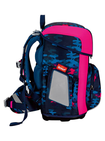 Scout 5-częściowy zestaw szkolny "Neo Set" w kolorze granatowym - 30 x 38 x 27 cm