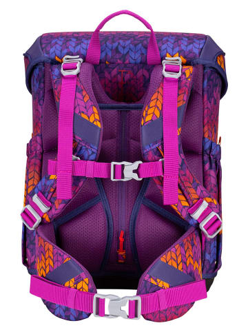 Scout 5-częściowy zestaw szkolny "Neo Set Superflash" - 30 x 38 x 27 cm