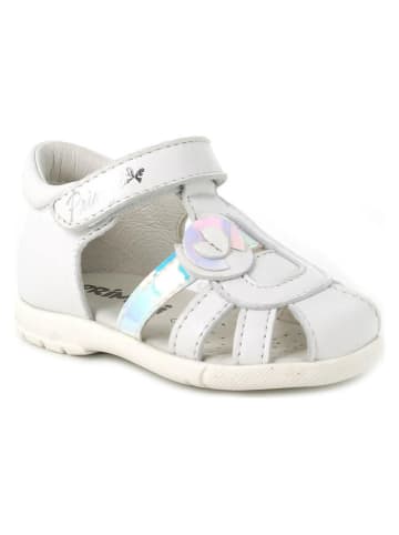 Primigi Leder-Halbsandalen in Weiß