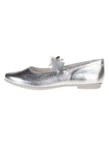 Primigi Leder-Ballerinas "Fantasy party" in Silber