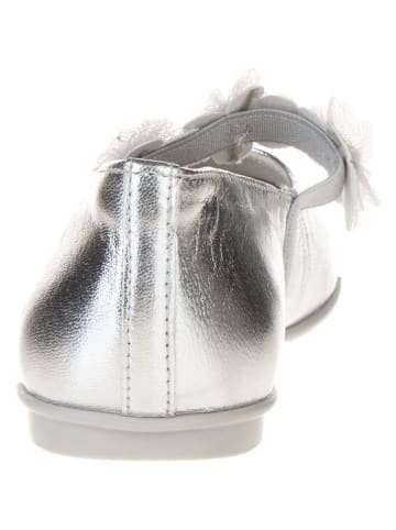 Primigi Leren ballerina's "Fantasy party" zilverkleurig