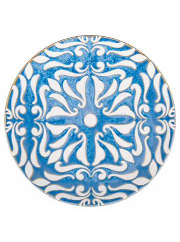 Villa d´Este 4er-Set: Frühstücksteller in Bunt - Ø 22 cm